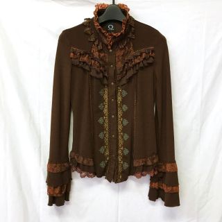 オッズオン(OZZON)の美品【 ozz oneste 】ゴシックブラウス フリルブラウス レースブラウス(シャツ/ブラウス(長袖/七分))