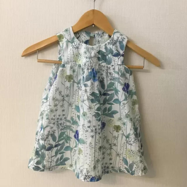 可愛い女の子の為のワンピース リバティ イルマ キッズ/ベビー/マタニティのキッズ服女の子用(90cm~)(ワンピース)の商品写真