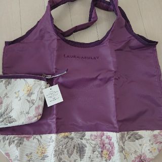 ローラアシュレイ(LAURA ASHLEY)の新品☆ローラアシュレイ エコバッグ Lサイズ(エコバッグ)