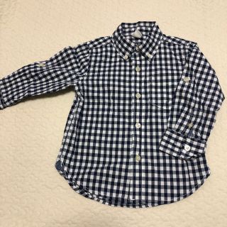 ギャップキッズ(GAP Kids)のギンガムチェックシャツ(Tシャツ/カットソー)