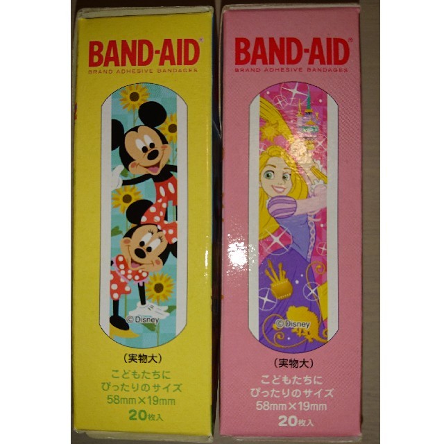 Disney(ディズニー)の【Disney】BAND-AID ミッキー&ミニー／ディズニープリンセス エンタメ/ホビーのおもちゃ/ぬいぐるみ(キャラクターグッズ)の商品写真