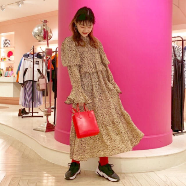 Ray BEAMS(レイビームス)の【mrtk様専用】♡ 新品 sister jane レオパードワンピース  ♡ レディースのワンピース(ロングワンピース/マキシワンピース)の商品写真