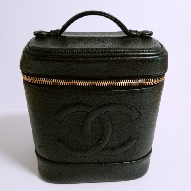 アウトレット 美品 【正規品・廃盤】CHANEL バニティ シャネル バック