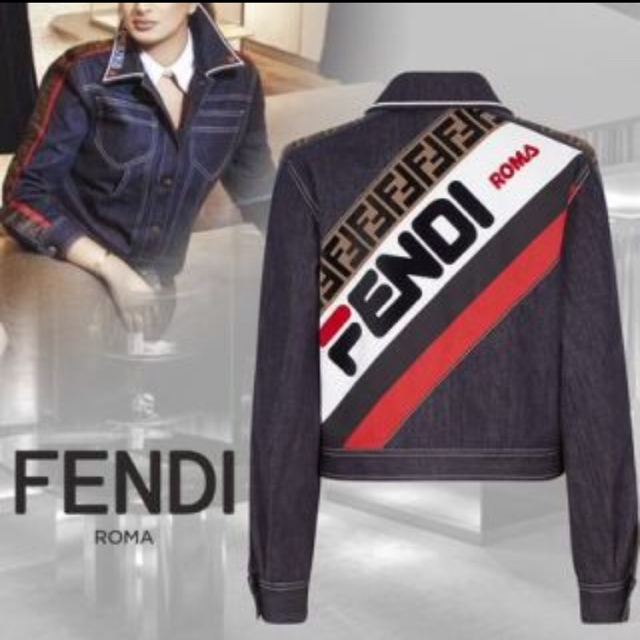 FENDI デニムジャケット フィラコラボ | tradexautomotive.com