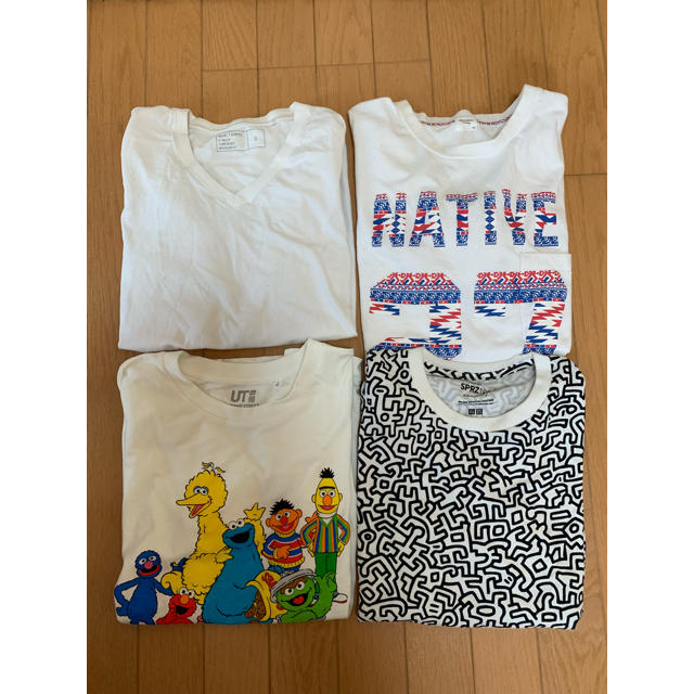 UNIQLO(ユニクロ)のTシャツ 4点セット ユニクロ/GUなど メンズのトップス(Tシャツ/カットソー(半袖/袖なし))の商品写真