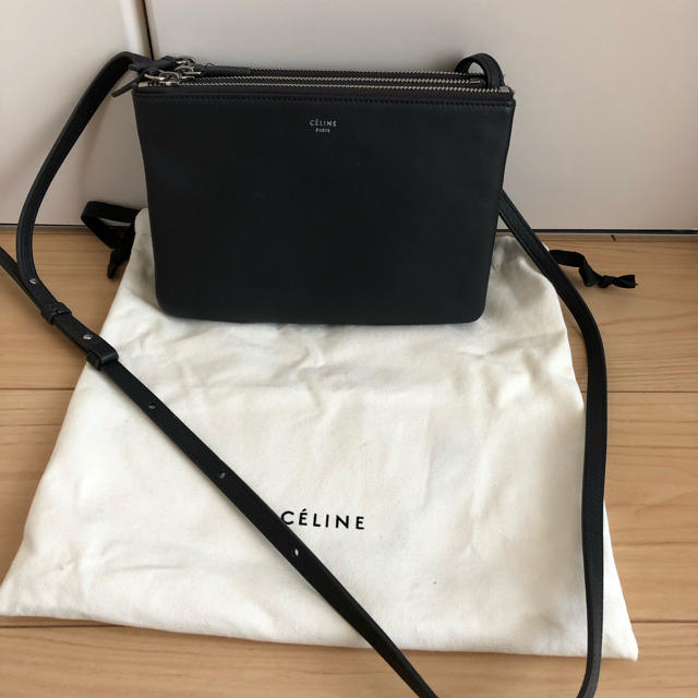 バッグレア！、美品☆CELINE☆トリオスモール