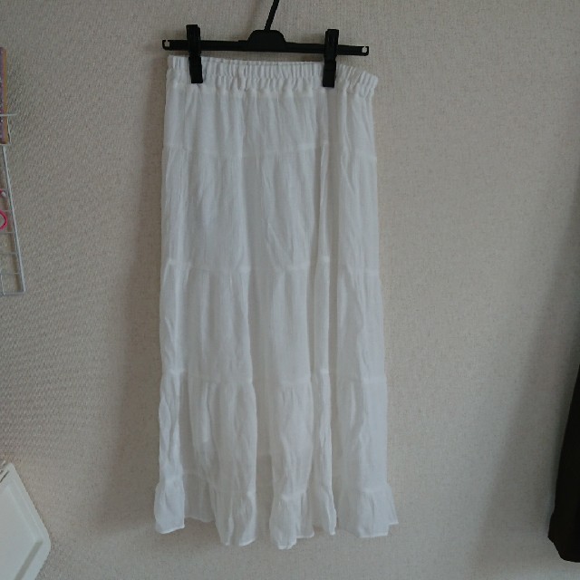 CINEMA CLUB(シネマクラブ)のシフォン ロングスカート レディースのスカート(ロングスカート)の商品写真