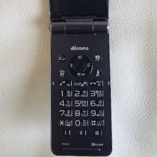 Panasonic - P-01H 新品未使用 ダークメタル(黒) ガラケー ドコモ