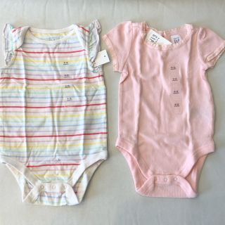 ベビーギャップ(babyGAP)の新品☆babyGAP ボディ ロンパース/H&Mファミリアzaraプティマイン(ロンパース)