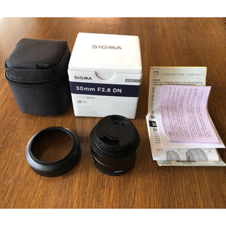 シグマ(SIGMA)の成様専用 SIGMA 30mm F2.8 DN  ソニー Eマウント(レンズ(単焦点))
