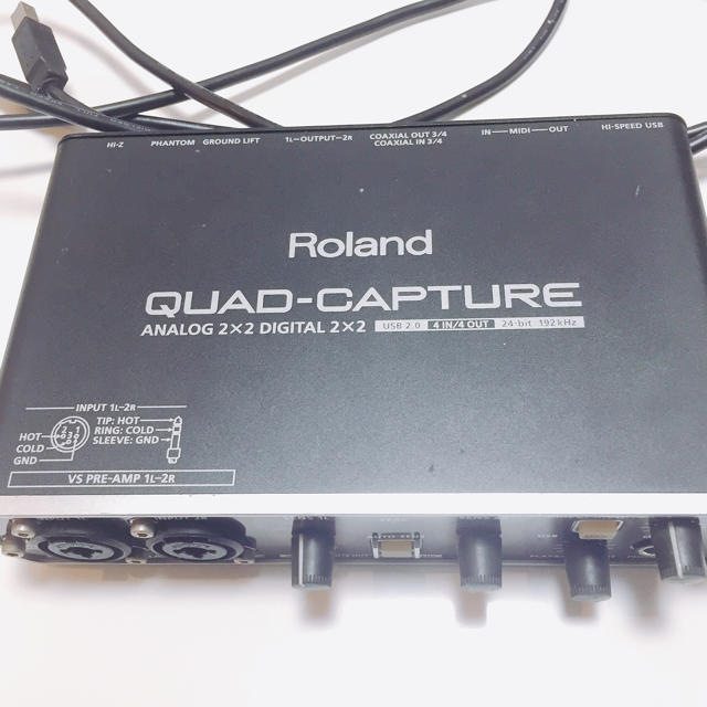 Roland(ローランド)のRoland Quad Capture UA-55 I/F  楽器のDTM/DAW(オーディオインターフェイス)の商品写真