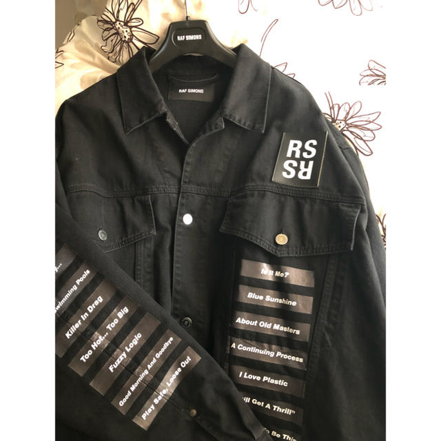 RAF SIMONS(ラフシモンズ)のRAF SIMONS 18ss 権力の美学 オーバーサイズデニムジャケット メンズのジャケット/アウター(Gジャン/デニムジャケット)の商品写真