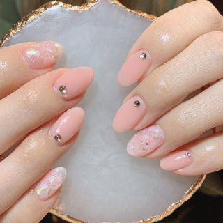 ネイルチップ ジェルネイル asmnail コスメ/美容のネイル(つけ爪/ネイルチップ)の商品写真