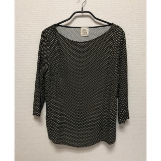 デミルクスビームス(Demi-Luxe BEAMS)の【連動】Demi-Luxe BEAMS ドット 七分 ボートネック(シャツ/ブラウス(長袖/七分))