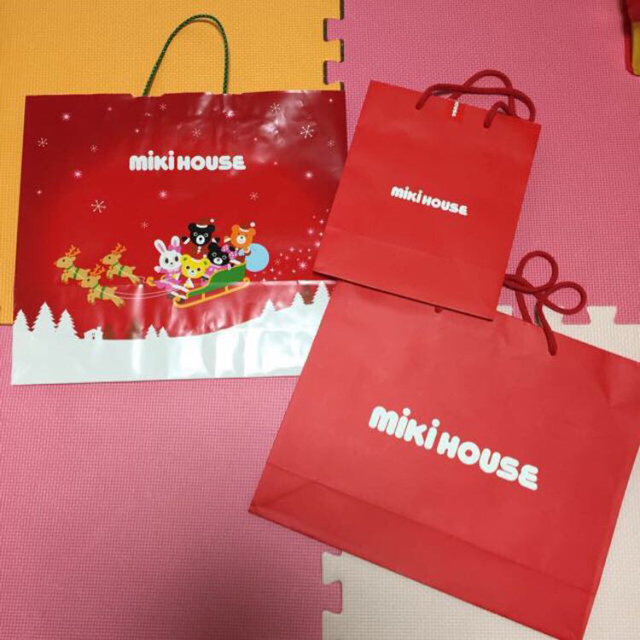 mikihouse(ミキハウス)のミキハウス ギフトボックス&ショップ袋 レディースのバッグ(ショップ袋)の商品写真