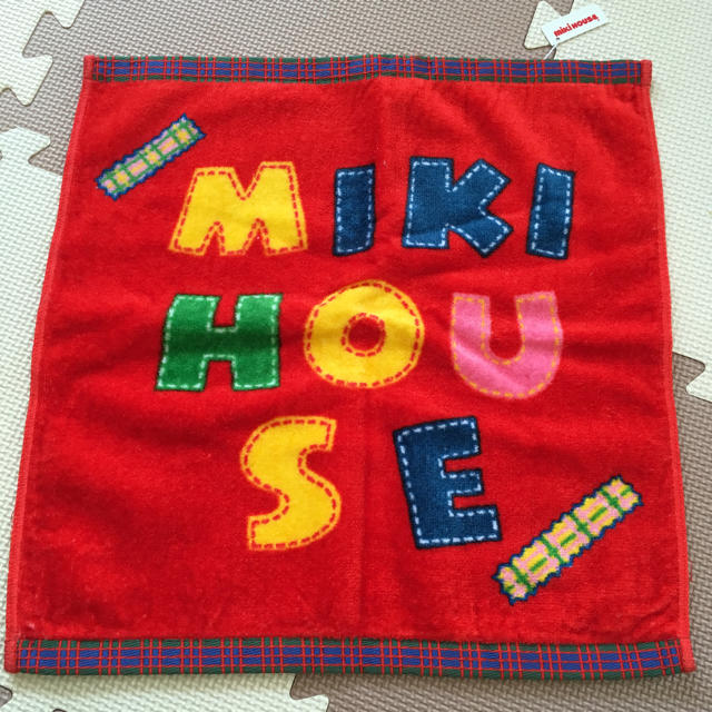 mikihouse(ミキハウス)の【新品未使用】ミキハウス ハンドタオル レディースのファッション小物(ハンカチ)の商品写真