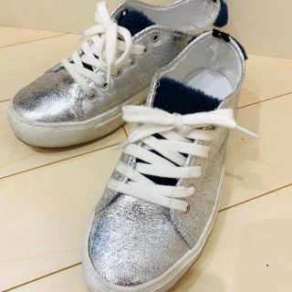 ザラ(ZARA)のZARA ザラ グリッドスニーカー 37(スニーカー)