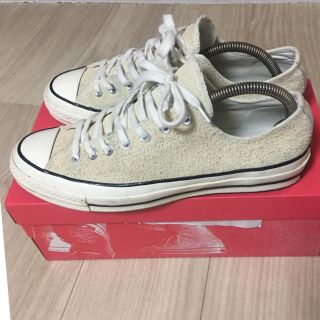 コンバース(CONVERSE)のコンバース チャックテイラー ct70  27cm スウェード ベージュ(スニーカー)