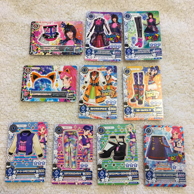 アイカツ! - アイカツ!スイングロックセット①の通販 by なお's アイカツ! - アイカツ!スイングロックセット①の通販 by なお's