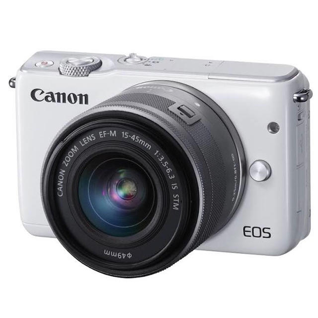 [美品]キャノンEOS M10 ホワイト