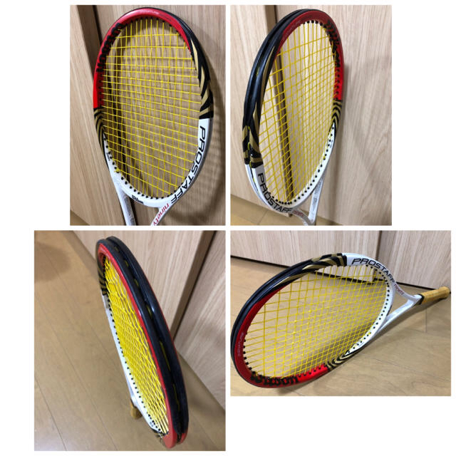 フェデラー7代目モデル美品PROSTAFFSIXONE90 フェデラー7代目モデル美品PROSTAFFSIXONE90
