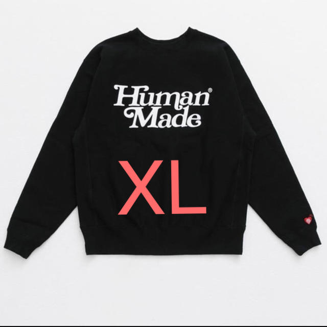 XL】HUMAN MADE Girls Don't Cry スウェット - スウェット