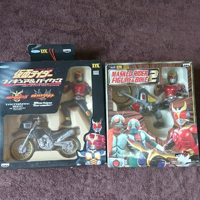 BANPRESTO - 仮面ライダークウガ フィギュア&バイク 2種セットの BANPRESTO - 仮面ライダークウガ フィギュア&バイク 2種セットの