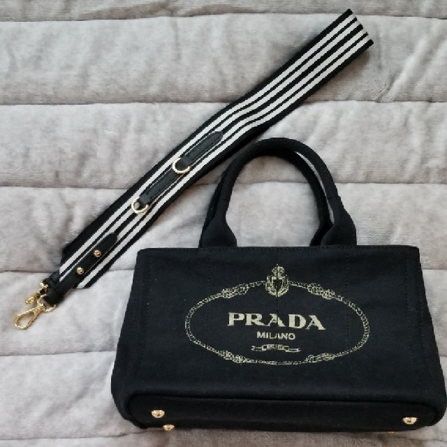 オープンセール激安大特価 PRADA - PRADA プラダ キャンバス カナパ トート S 黒 安い通販サイト -tirthmehta.com