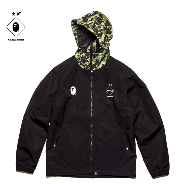 F.C.R.B.(エフシーアールビー)のBAPE® X FCRB PRACTICE JACKET & PANTS  XL メンズのジャケット/アウター(ナイロンジャケット)の商品写真