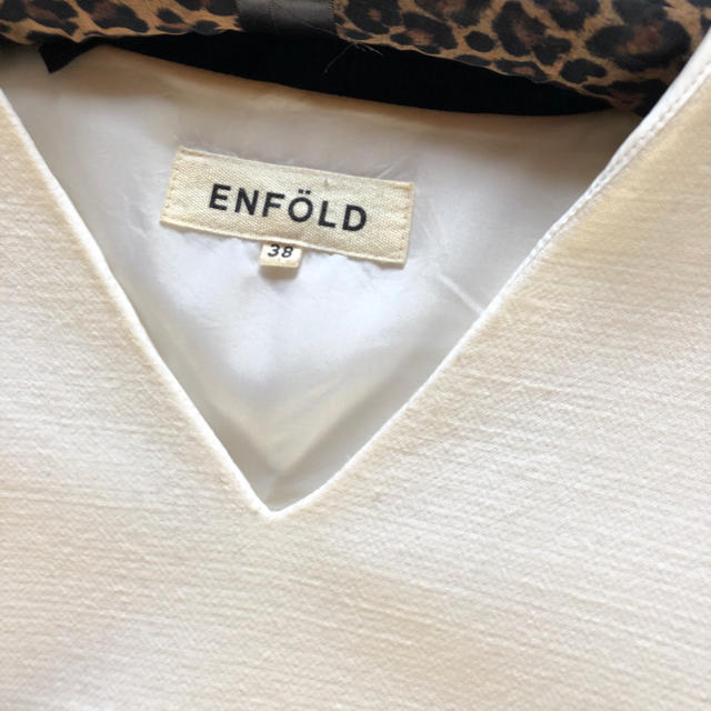 ENFOLD(エンフォルド)のENFOLD トップス 白 レディースのトップス(その他)の商品写真