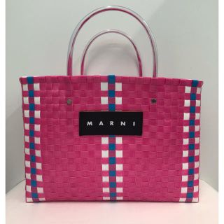 マルニ(Marni)の正規品 MARNI マルニ フラワーカフェ かごバッグ(かごバッグ/ストローバッグ)