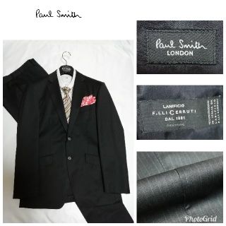 ポールスミス(Paul Smith)の美品！【チェルッティ生地】ポールスミス　ストライプ柄スーツ　Paul Smith(セットアップ)