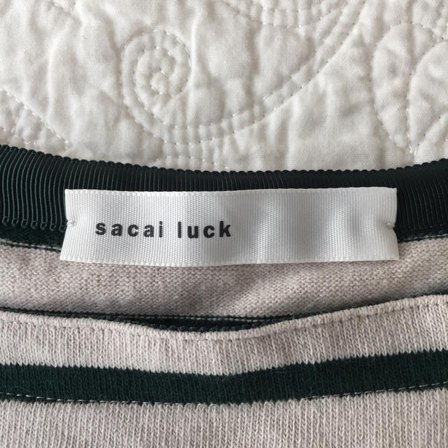 sacai luck(サカイラック)のSALE  sacai luck サカイラック カットソー レディースのトップス(カットソー(半袖/袖なし))の商品写真