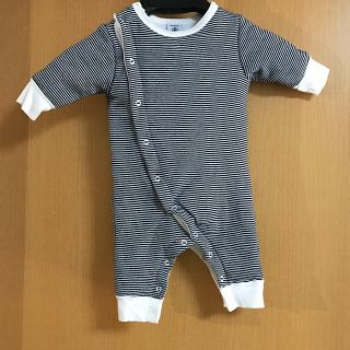 プチバトー(PETIT BATEAU)のpetit bateau プチバトー ミラレ ロンパース(ロンパース)