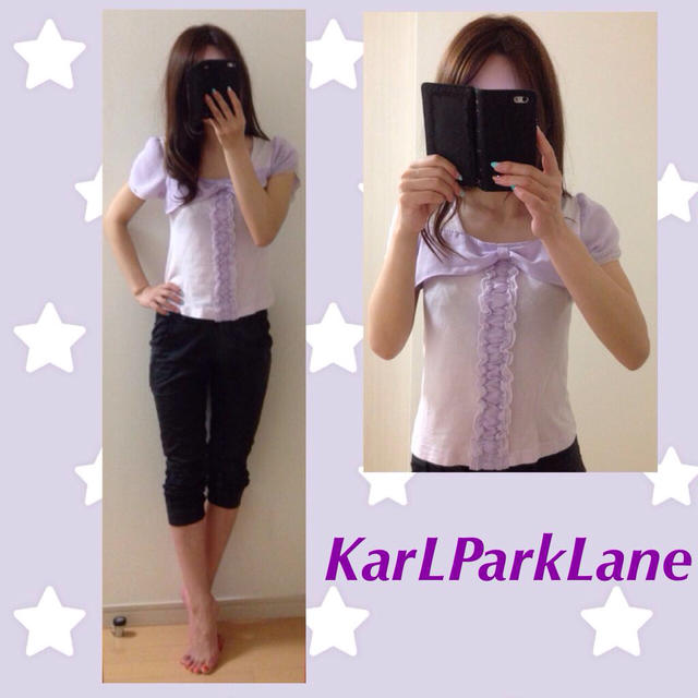 KarL Park Lane(カールパークレーン)の☆KarLParkLaneブラウス☆ レディースのトップス(シャツ/ブラウス(半袖/袖なし))の商品写真