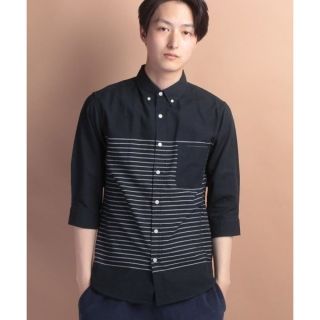 イッカ(ikka)の値下げ/COOL MAX【ikka】パネルボーダーシャツ(Tシャツ/カットソー(半袖/袖なし))