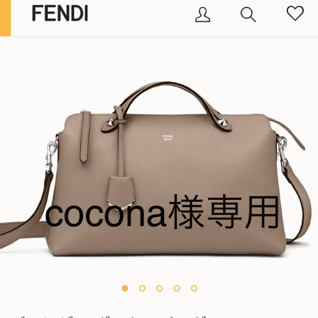 FENDI(フェンディ)のフェンディバイザウェイ♪値段交渉可能です レディースのバッグ(ショルダーバッグ)の商品写真