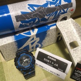 ジーショック(G-SHOCK)の新品 G-SHOCK GA-100ST-2AJR STASHコラボ限定スタッシュ(腕時計(デジタル))