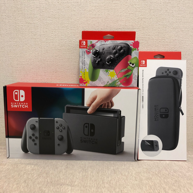 家庭用ゲーム機本体Nintendo Switch ニンテンドースイッチ 本体 プロコン・おまけ付き