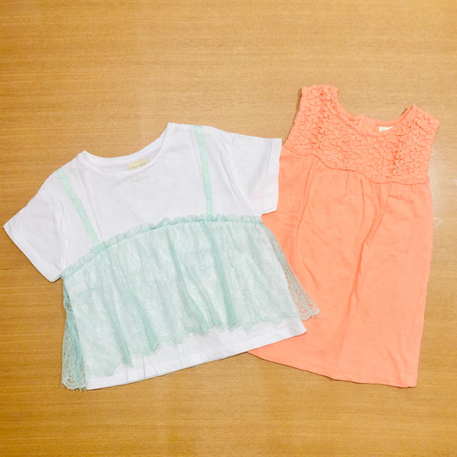 ZARA KIDS(ザラキッズ)の【未着用有り】zara GAP H&Mまとめ売り7点 110cm プチバトー キッズ/ベビー/マタニティのキッズ服女の子用(90cm~)(Tシャツ/カットソー)の商品写真