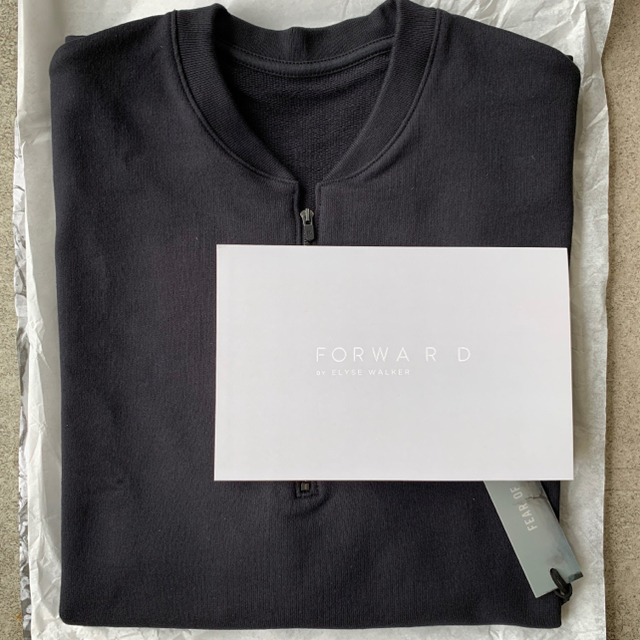 FEAR OF GOD(フィアオブゴッド)の時間限定価格 FEAR OF GOD 6TH HALF ZIP HENLEY 黒 メンズのトップス(Tシャツ/カットソー(半袖/袖なし))の商品写真