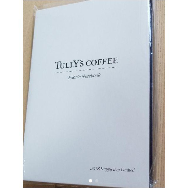 TULLY'S COFFEE(タリーズコーヒー)のTULLY'S COFFEE　ノート インテリア/住まい/日用品の文房具(ノート/メモ帳/ふせん)の商品写真