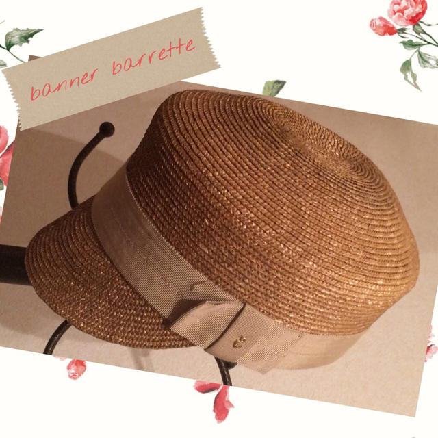 Banner Barrett(バナーバレット)のbanner…✴︎ストローキャップ レディースの帽子(キャスケット)の商品写真