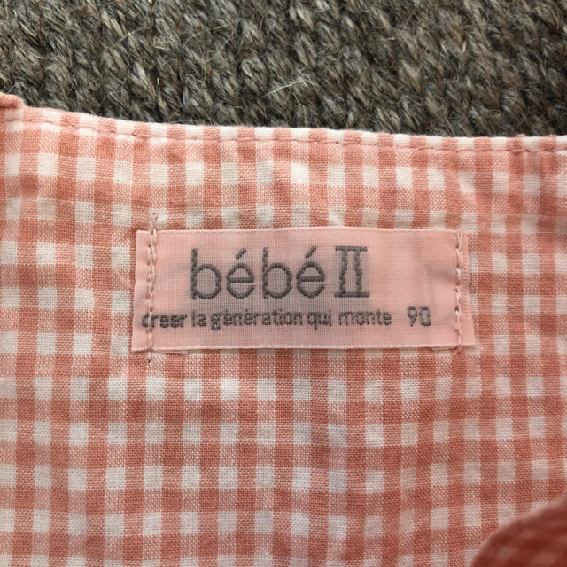 BeBe(ベベ)のべべ サロペット 90 キッズ/ベビー/マタニティのキッズ服女の子用(90cm~)(パンツ/スパッツ)の商品写真