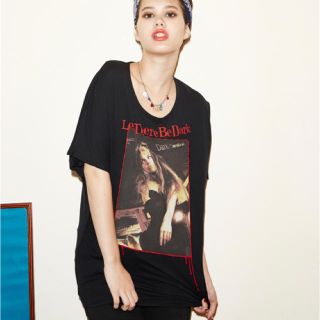 ヒステリックグラマー(HYSTERIC GLAMOUR)のDAM/LET THERE BE DARK pt プルオーバー(Tシャツ(半袖/袖なし))