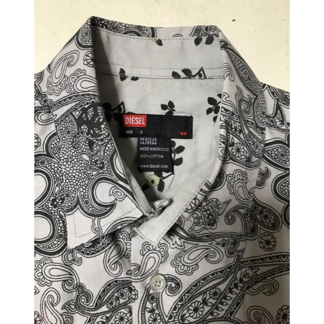 DIESEL(ディーゼル)のデイジー様 DIESELペイズリー柄半袖シャツ メンズのトップス(シャツ)の商品写真
