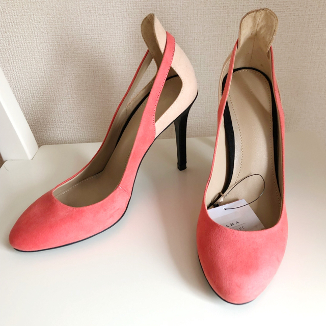 ZARA パンプス2足(ピンク系、ブルー系)