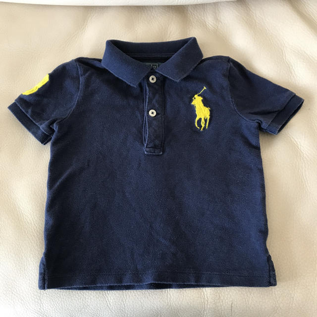 POLO RALPH LAUREN(ポロラルフローレン)のPolo by Ralph Lauren ポロシャツ 18M キッズ 半袖 キッズ/ベビー/マタニティのベビー服(~85cm)(シャツ/カットソー)の商品写真