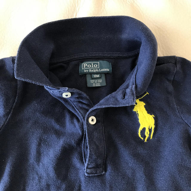 POLO RALPH LAUREN(ポロラルフローレン)のPolo by Ralph Lauren ポロシャツ 18M キッズ 半袖 キッズ/ベビー/マタニティのベビー服(~85cm)(シャツ/カットソー)の商品写真