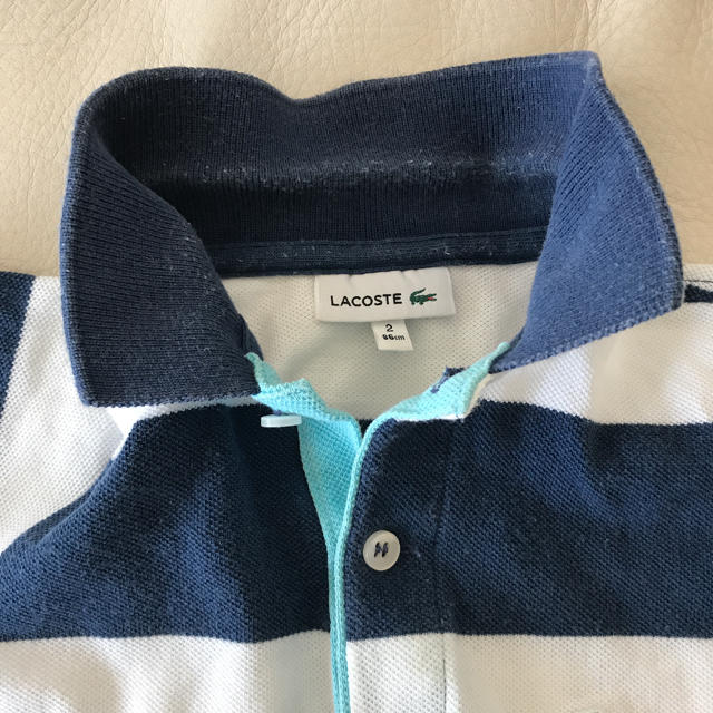 LACOSTE(ラコステ)のsena394さま専用♡LACOSTE ポロシャツ 86cm キッズ 半袖 キッズ/ベビー/マタニティのベビー服(~85cm)(シャツ/カットソー)の商品写真